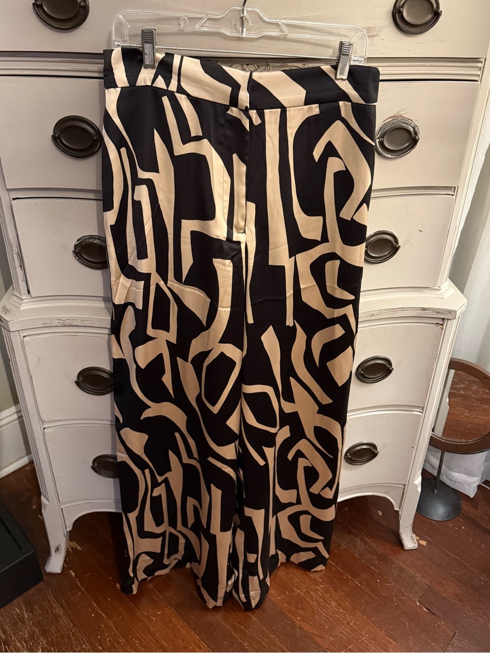 House Of Harlow Silky Wide Leg Pants L